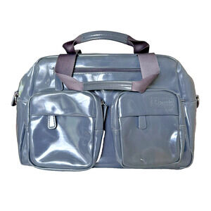 Lipault Luggage Weekend Carry On Bag Gray Pockets Unisex Carryall NO STRAP